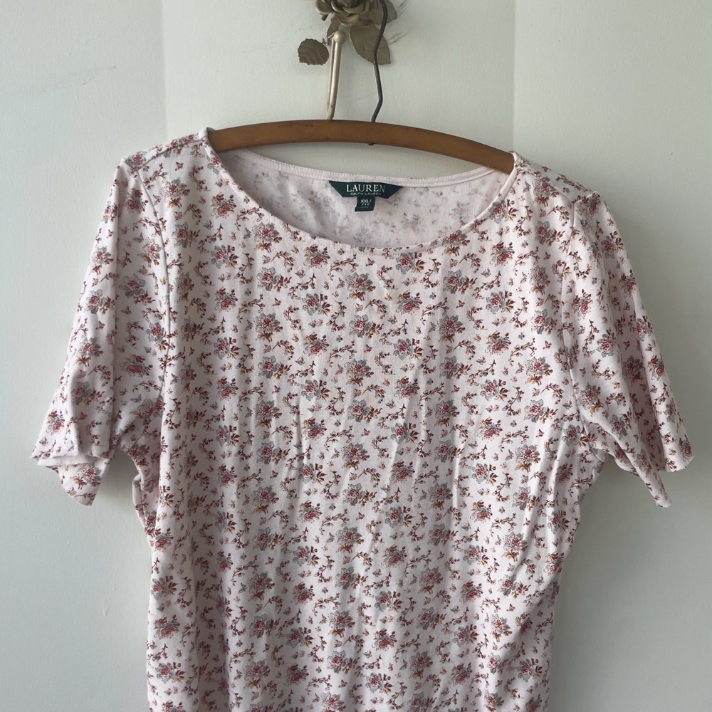 Ralph Lauren shabby cottage roses iconic
